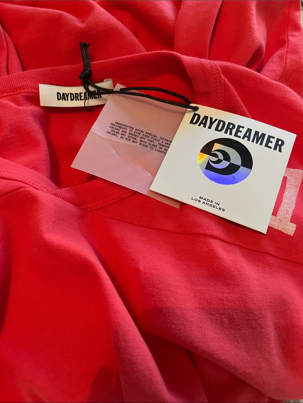 Daydreamer Red 78 Cotton Jersey Sz L/XL NWT - Picture 7 of 8